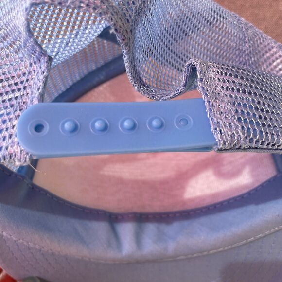 Vtg Russ All Star Dad Hat Cap Blue Trucker Mesh Back Snapback Father's Day - Picture 8 of 8